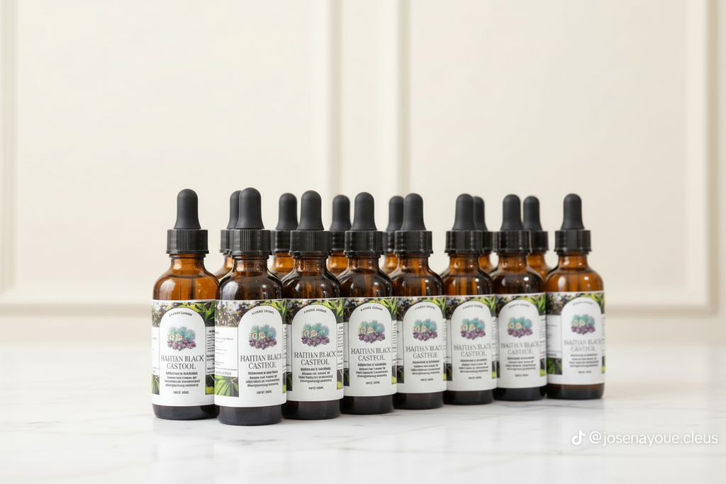 Aurore Luxure Haitian Black Castor Oil– Organic & Natural 100% Pure Castor Hair & Body Oil