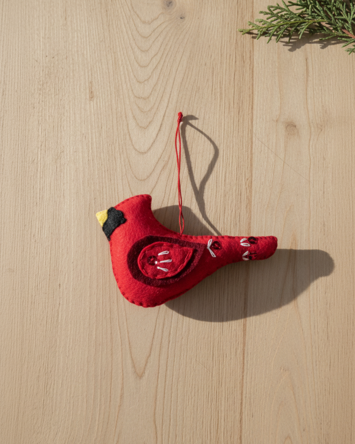 Cardinal Ornament