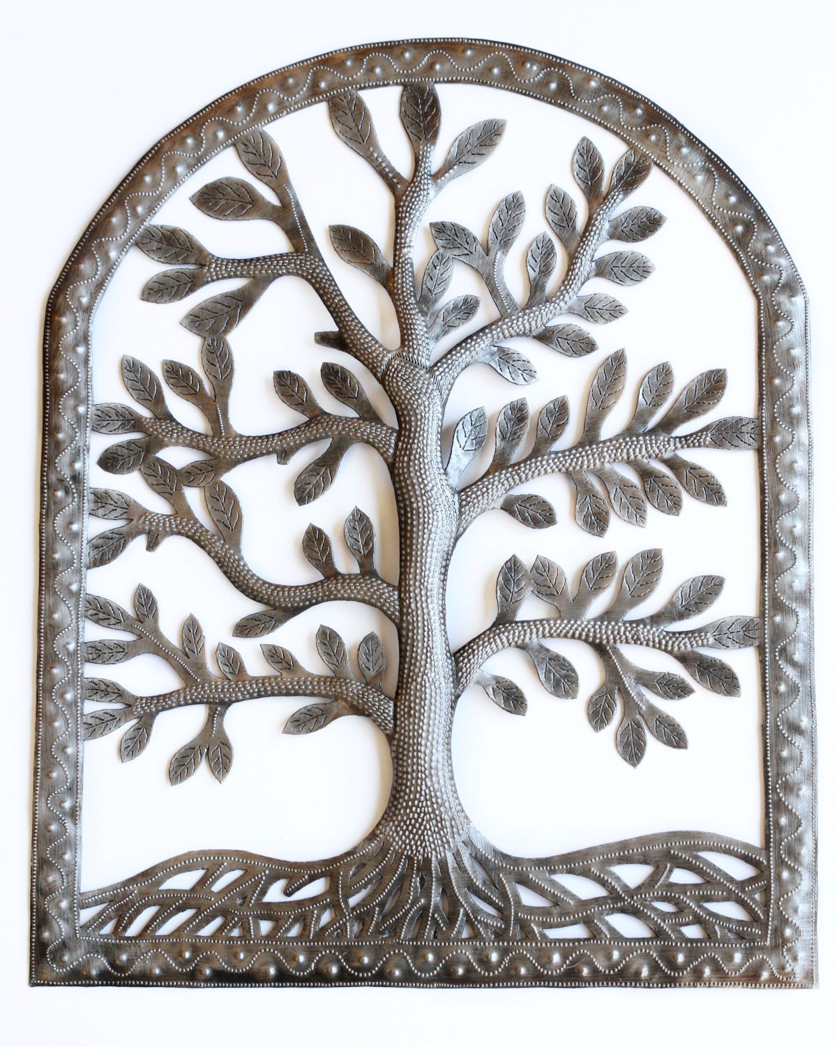 Haitian Tree of Life Metal Art - Arch