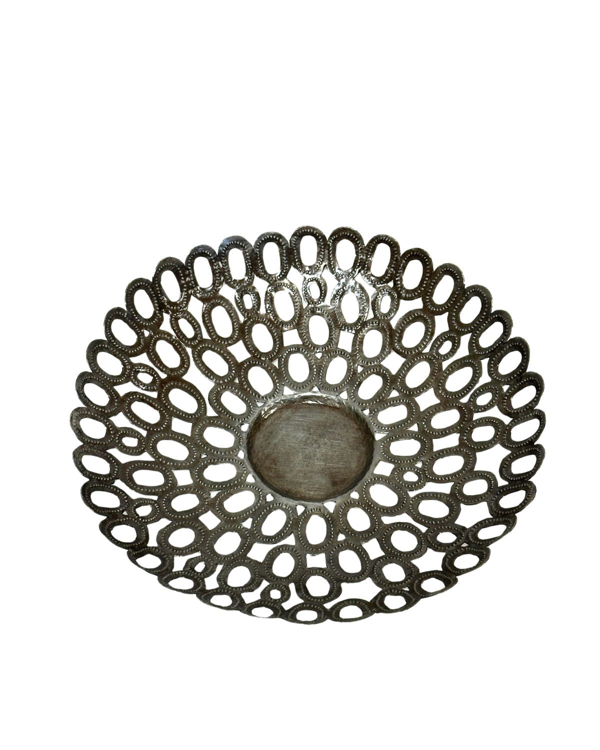 Metal Circle Bowl