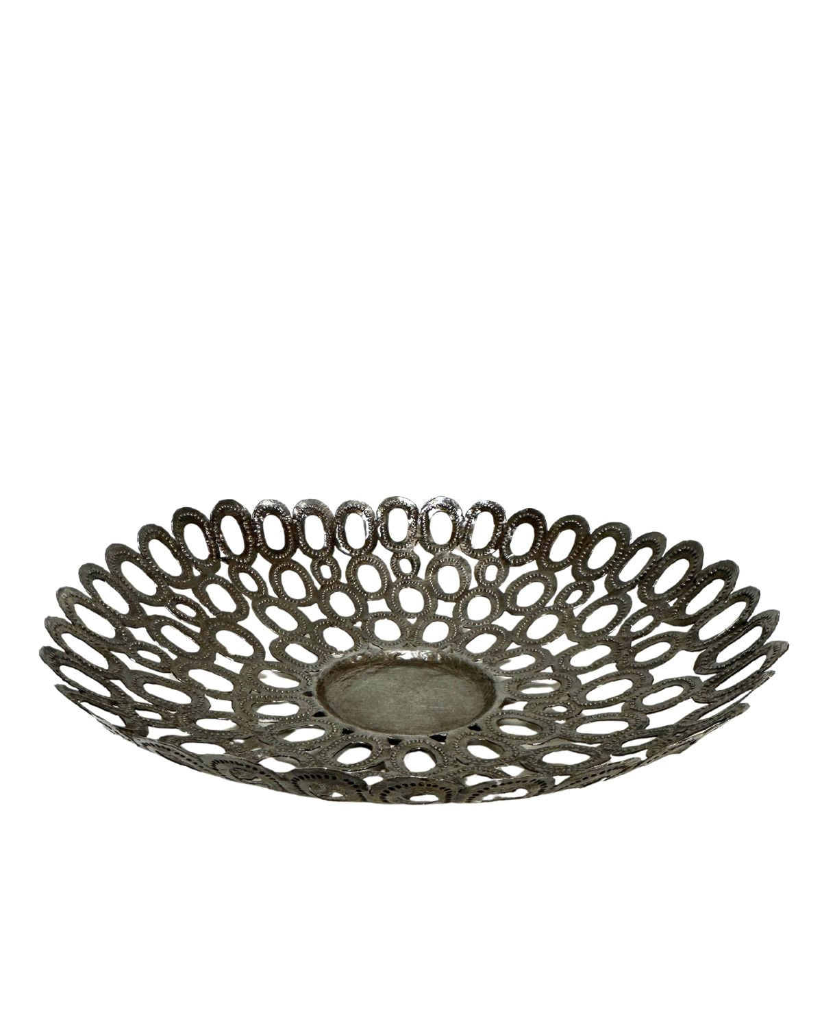 Metal Circle Bowl