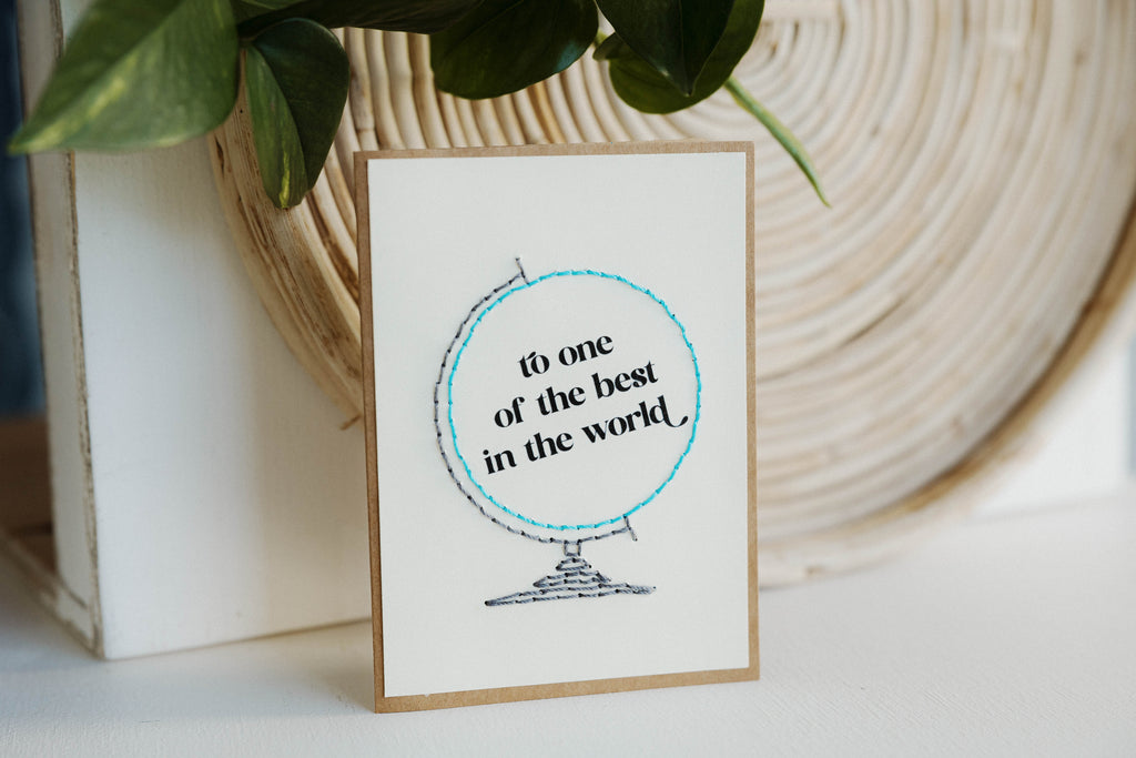 Best in the World Greeting Card