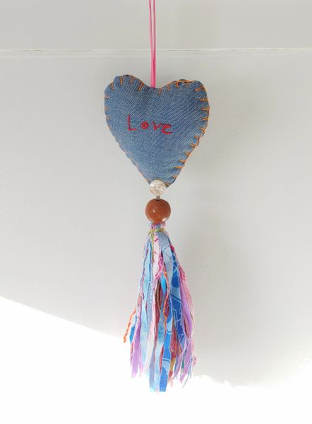 Aromatherapy Tassel Heart