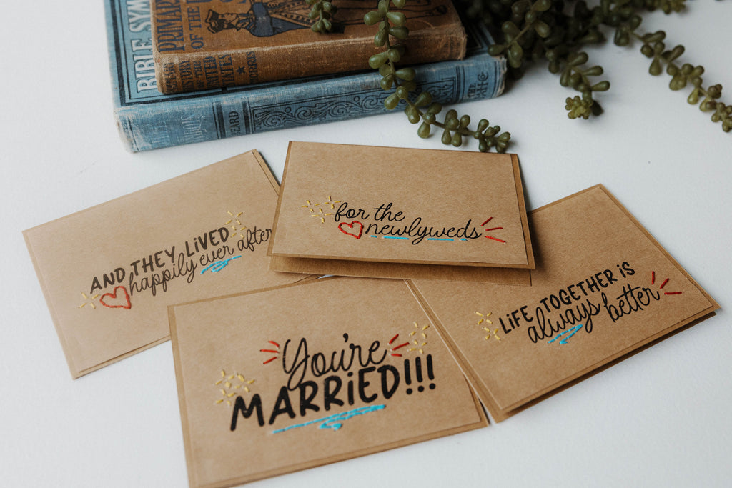 You're Married Greeting Cards
